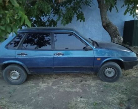 ВАЗ 21099 1996 в Баштанке на Automoto.ua Синий ВАЗ 21099, объемом двигателя 1.5 л и пробегом 260 тыс. км за 1100 $, фото 3 на Automoto.ua