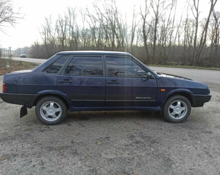 Синий ВАЗ 21099, объемом двигателя 1.5 л и пробегом 99 тыс. км за 1181 $, фото 3 на Automoto.ua