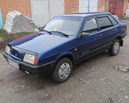 Синий ВАЗ 21099, объемом двигателя 1.5 л и пробегом 260 тыс. км за 1600 $, фото 7 на Automoto.ua