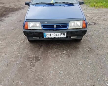 Синий ВАЗ 21099, объемом двигателя 1.5 л и пробегом 260 тыс. км за 1600 $, фото 1 на Automoto.ua