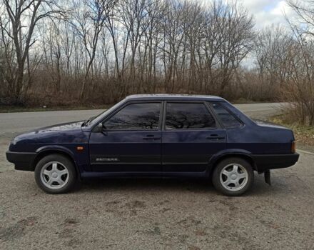 Синий ВАЗ 21099, объемом двигателя 1.5 л и пробегом 99 тыс. км за 1181 $, фото 9 на Automoto.ua