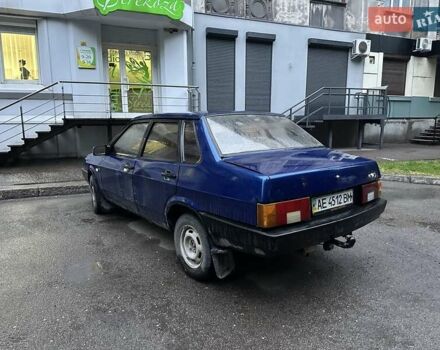 Синий ВАЗ 21099, объемом двигателя 1.5 л и пробегом 285 тыс. км за 1200 $, фото 2 на Automoto.ua