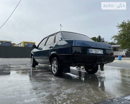 Синий ВАЗ 21099, объемом двигателя 1.46 л и пробегом 198 тыс. км за 1250 $, фото 4 на Automoto.ua