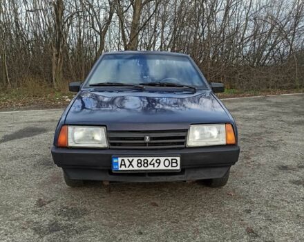 Синий ВАЗ 21099, объемом двигателя 1.5 л и пробегом 99 тыс. км за 1181 $, фото 1 на Automoto.ua