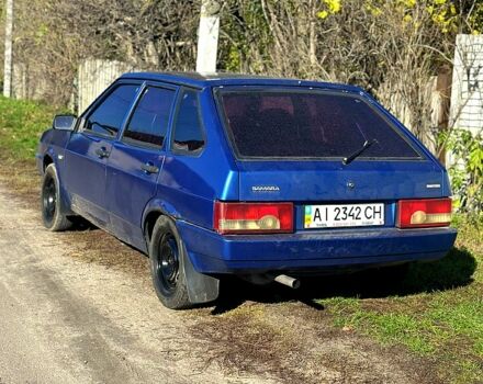 Синий ВАЗ 21099, объемом двигателя 1.5 л и пробегом 200 тыс. км за 710 $, фото 2 на Automoto.ua