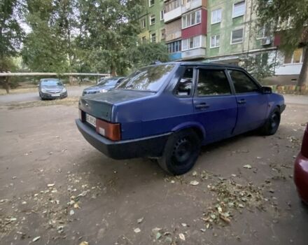 Синий ВАЗ 21099, объемом двигателя 1.5 л и пробегом 130 тыс. км за 864 $, фото 9 на Automoto.ua