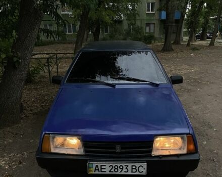 Синий ВАЗ 21099, объемом двигателя 1.5 л и пробегом 130 тыс. км за 961 $, фото 2 на Automoto.ua