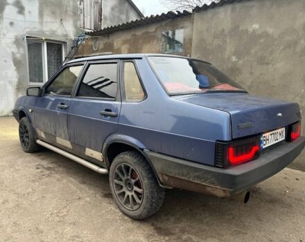 Синий ВАЗ 21099, объемом двигателя 1.5 л и пробегом 300 тыс. км за 1000 $, фото 2 на Automoto.ua