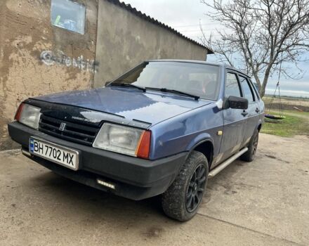 Синий ВАЗ 21099, объемом двигателя 1.5 л и пробегом 300 тыс. км за 1000 $, фото 4 на Automoto.ua