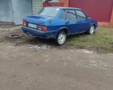 Синий ВАЗ 21099, объемом двигателя 1.5 л и пробегом 200 тыс. км за 663 $, фото 3 на Automoto.ua