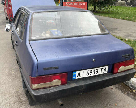 Синий ВАЗ 21099, объемом двигателя 1.6 л и пробегом 60 тыс. км за 1700 $, фото 1 на Automoto.ua
