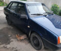 Синий ВАЗ 21099, объемом двигателя 1.5 л и пробегом 65 тыс. км за 1800 $, фото 1 на Automoto.ua