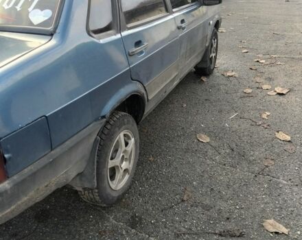Синий ВАЗ 21099, объемом двигателя 0 л и пробегом 230 тыс. км за 710 $, фото 1 на Automoto.ua