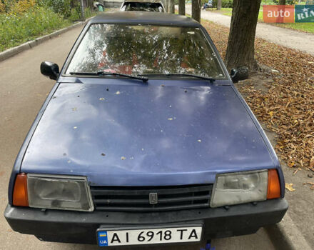 Синий ВАЗ 21099, объемом двигателя 1.5 л и пробегом 62 тыс. км за 357 $, фото 4 на Automoto.ua
