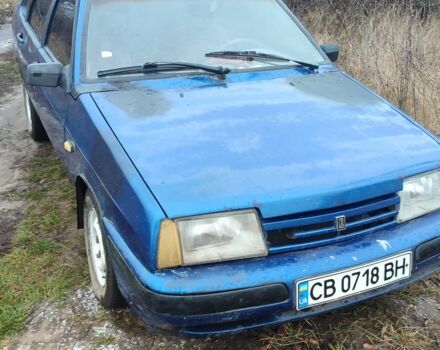 Синий ВАЗ 21099, объемом двигателя 1.5 л и пробегом 200 тыс. км за 663 $, фото 1 на Automoto.ua