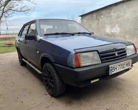 Синий ВАЗ 21099, объемом двигателя 1.5 л и пробегом 300 тыс. км за 1000 $, фото 3 на Automoto.ua
