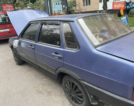 Синий ВАЗ 21099, объемом двигателя 1.6 л и пробегом 60 тыс. км за 1700 $, фото 2 на Automoto.ua