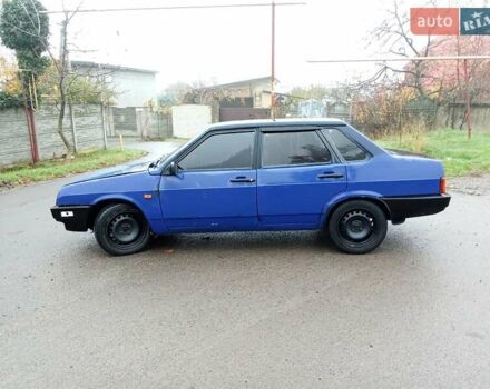 Синий ВАЗ 21099, объемом двигателя 1.5 л и пробегом 200 тыс. км за 950 $, фото 6 на Automoto.ua