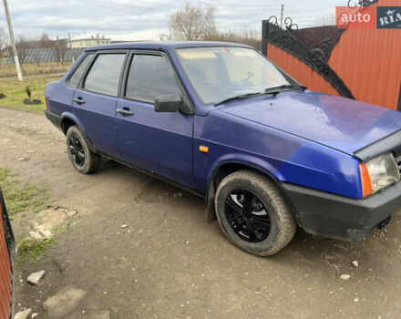 Синій ВАЗ 21099, об'ємом двигуна 1.5 л та пробігом 300 тис. км за 1000 $, фото 1 на Automoto.ua