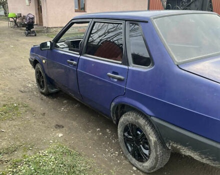 Синій ВАЗ 21099, об'ємом двигуна 1.5 л та пробігом 300 тис. км за 1000 $, фото 3 на Automoto.ua