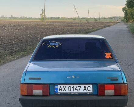 Синий ВАЗ 21099, объемом двигателя 1.5 л и пробегом 186 тыс. км за 611 $, фото 3 на Automoto.ua