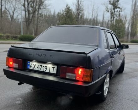 Синій ВАЗ 21099, об'ємом двигуна 1.5 л та пробігом 258 тис. км за 1400 $, фото 4 на Automoto.ua