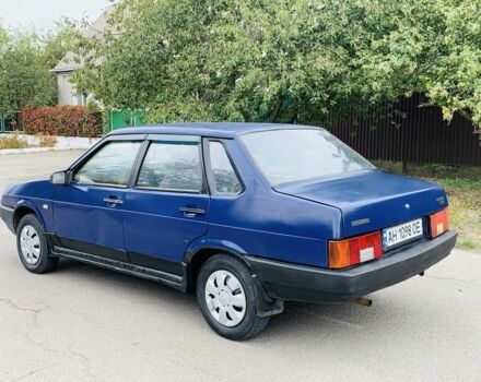 Синий ВАЗ 21099, объемом двигателя 1.5 л и пробегом 347 тыс. км за 850 $, фото 4 на Automoto.ua
