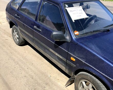 Синій ВАЗ 21099, об'ємом двигуна 1.5 л та пробігом 50 тис. км за 1180 $, фото 1 на Automoto.ua