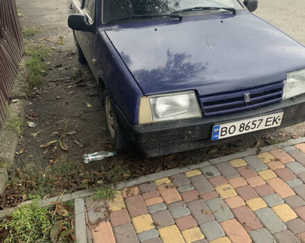 Синій ВАЗ 21099, об'ємом двигуна 1.5 л та пробігом 100 тис. км за 893 $, фото 3 на Automoto.ua