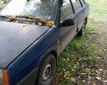 ВАЗ 21099 1998 в Краматорске на Automoto.ua Синий ВАЗ 21099, объемом двигателя 0 л и пробегом 100 тыс. км за 549 $, фото 3 на Automoto.ua
