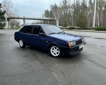 Синій ВАЗ 21099, об'ємом двигуна 1.5 л та пробігом 258 тис. км за 1400 $, фото 3 на Automoto.ua