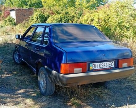 Синій ВАЗ 21099, об'ємом двигуна 1.6 л та пробігом 120 тис. км за 1400 $, фото 1 на Automoto.ua