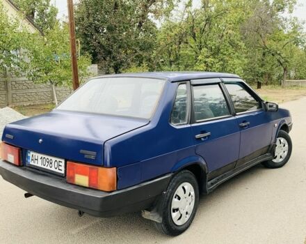 Синий ВАЗ 21099, объемом двигателя 1.5 л и пробегом 347 тыс. км за 850 $, фото 5 на Automoto.ua