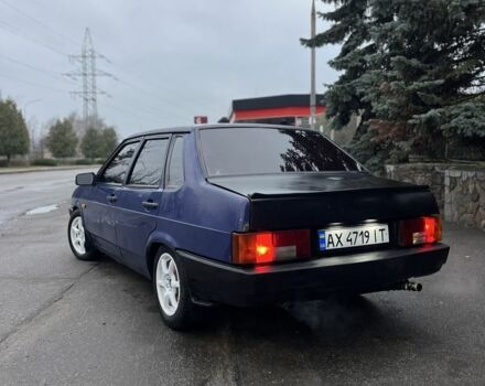 Синій ВАЗ 21099, об'ємом двигуна 1.5 л та пробігом 258 тис. км за 1400 $, фото 5 на Automoto.ua