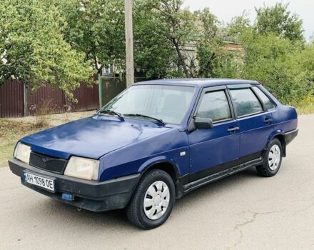 Синий ВАЗ 21099, объемом двигателя 1.5 л и пробегом 347 тыс. км за 850 $, фото 3 на Automoto.ua
