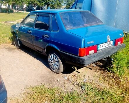 Синий ВАЗ 21099, объемом двигателя 1.5 л и пробегом 250 тыс. км за 440 $, фото 1 на Automoto.ua