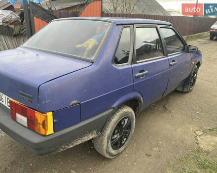 Синій ВАЗ 21099, об'ємом двигуна 1.5 л та пробігом 300 тис. км за 1000 $, фото 2 на Automoto.ua