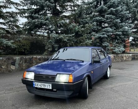 Синій ВАЗ 21099, об'ємом двигуна 1.5 л та пробігом 258 тис. км за 1400 $, фото 1 на Automoto.ua