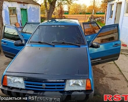 Синий ВАЗ 21099, объемом двигателя 1.5 л и пробегом 0 тыс. км за 1500 $, фото 6 на Automoto.ua