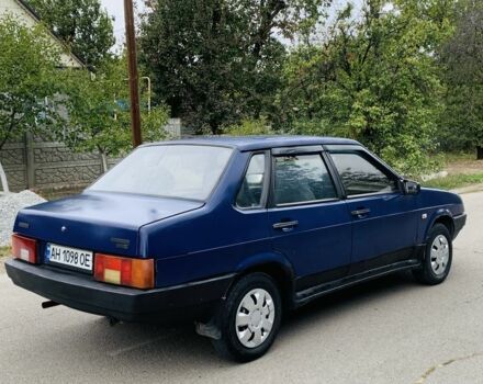 Синий ВАЗ 21099, объемом двигателя 1.5 л и пробегом 347 тыс. км за 850 $, фото 7 на Automoto.ua