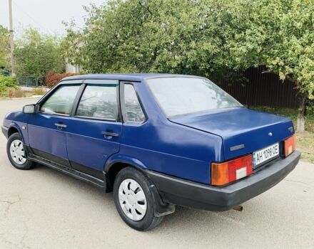 Синий ВАЗ 21099, объемом двигателя 1.5 л и пробегом 347 тыс. км за 850 $, фото 6 на Automoto.ua