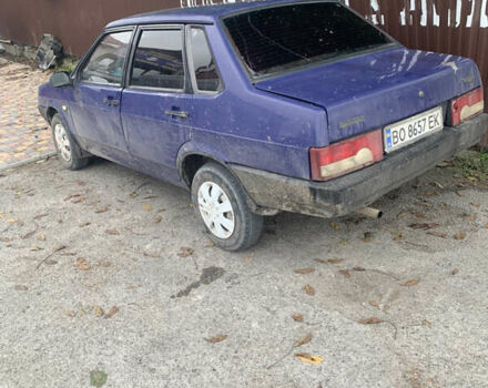 Синій ВАЗ 21099, об'ємом двигуна 1.5 л та пробігом 100 тис. км за 893 $, фото 1 на Automoto.ua