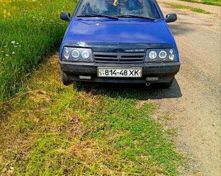 Синій ВАЗ 21099, об'ємом двигуна 1.5 л та пробігом 0 тис. км за 2000 $, фото 1 на Automoto.ua