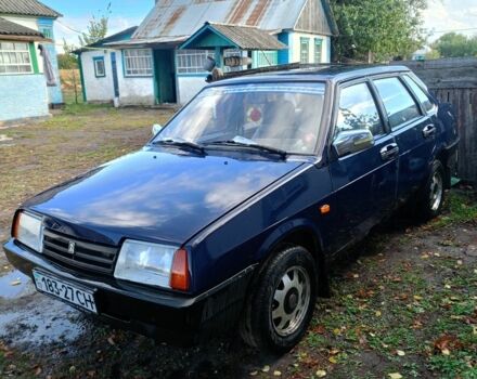 Синий ВАЗ 21099, объемом двигателя 1.5 л и пробегом 1 тыс. км за 481 $, фото 1 на Automoto.ua