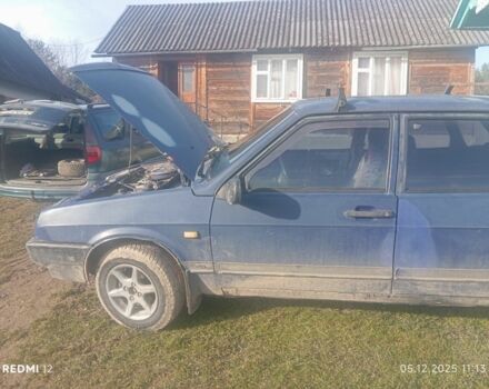 Синій ВАЗ 21099, об'ємом двигуна 1.5 л та пробігом 2 тис. км за 350 $, фото 11 на Automoto.ua