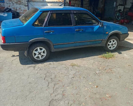Синий ВАЗ 21099, объемом двигателя 1.5 л и пробегом 241 тыс. км за 1350 $, фото 7 на Automoto.ua