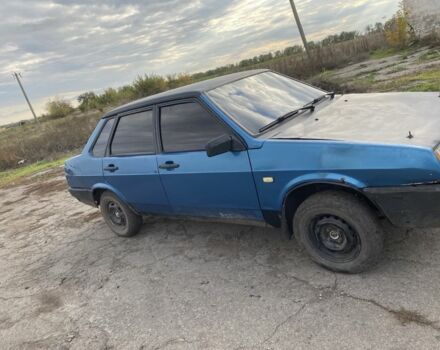 Синий ВАЗ 21099, объемом двигателя 1.5 л и пробегом 3 тыс. км за 800 $, фото 2 на Automoto.ua
