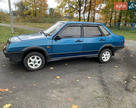 Синий ВАЗ 21099, объемом двигателя 1.5 л и пробегом 300 тыс. км за 1400 $, фото 7 на Automoto.ua