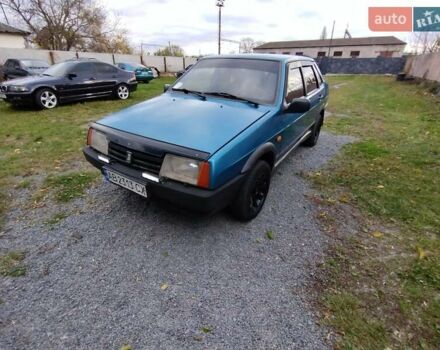 Синій ВАЗ 21099, об'ємом двигуна 1.5 л та пробігом 250 тис. км за 1000 $, фото 5 на Automoto.ua
