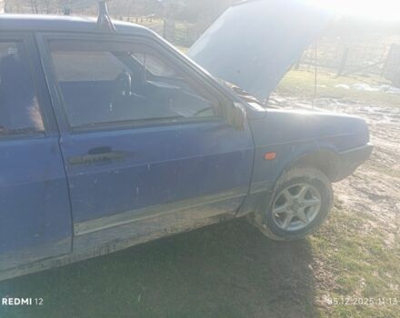 Синій ВАЗ 21099, об'ємом двигуна 1.5 л та пробігом 2 тис. км за 350 $, фото 6 на Automoto.ua